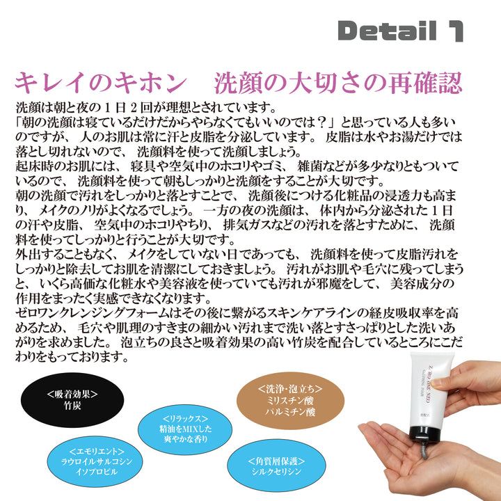 クレンジングフォーム – ZEROONE
